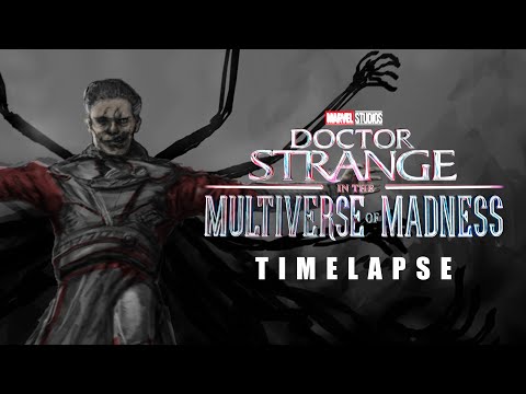 Doctor strange in the Multiverse of Madness - Demon strange - Timelapse - in cinemas May 6 - Art