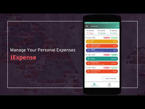 iExpense Manage Your Expenses