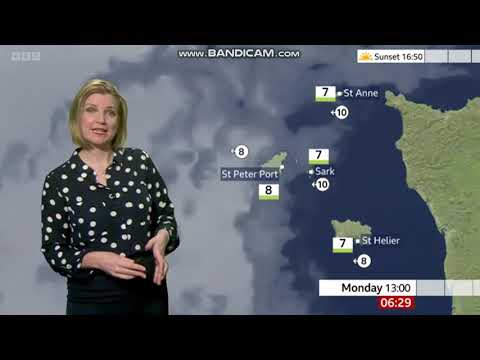 Emily Wood BBC ONE Spotlight weather January 24th 2022 HD