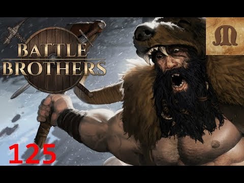 Let's Play Battle Brothers: Warriors of the North - Peasant Militia p.125 (Expert)