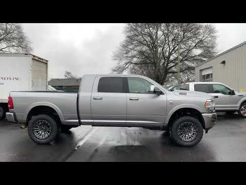 2020 Ram 2500 Mega Cab Laramie Level Kit Fuel Rebel Nitto Ridge Grappler Granite Crystal Anthracite