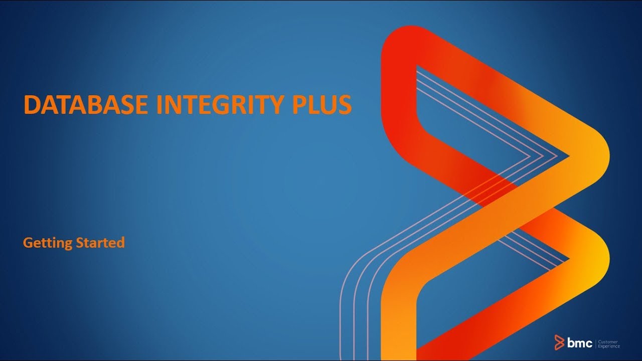 DATABASE INTEGRITY PLUS - Getting Started