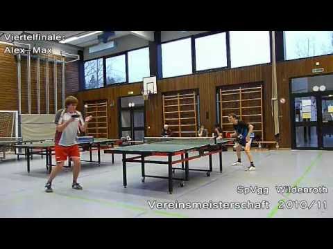 Vereinsmeisterschaft 2010/11 - Tischtennis - SpVgg Wildenroth