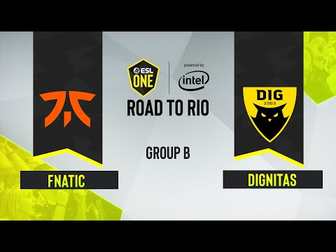 CS:GO - Dignitas vs. Fnatic [Dust2] Map 3 - ESL One: Road to Rio - Group B - EU