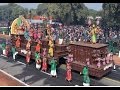 Tamil Nadu Tableau Republic Day Parade 2017 Cultural Heritage Of India Through Republic Day 2017 HD