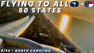 [4K] – Full Flight – American Airlines – Boeing 737-823 – MYR-CLT – N967NN – AA3296 – FSC 9