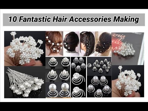 10 Fantastic Hair Accessories Making at home