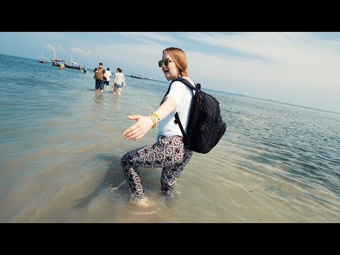 A DAY ON THE INDIAN OCEAN - Zanzibar Snorkeling Adventure!