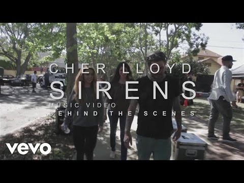 Cher Lloyd - Behind the Scenes of Sirens