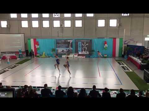 Michela Castoldi e Davide Donati Campionati Italiani di Ginnastica Aerobica