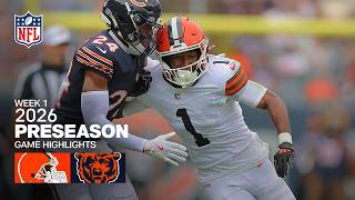 Cleveland Browns vs. Chicago Bears | 2026 Preseason Week 1