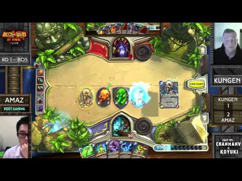 Deck Wars Season 1 Finals Day 1: Kungen vs Amaz G4 (17.05.2014)