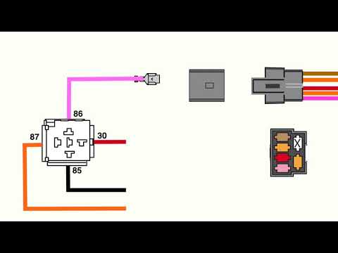 How to wire an electric fuel pump relay