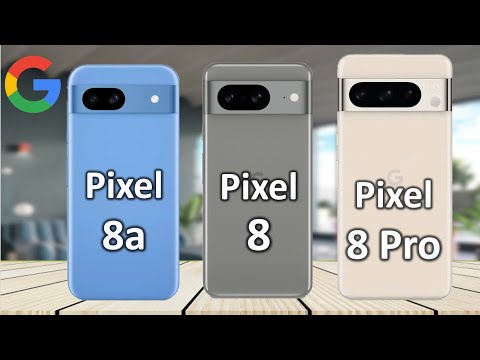 Google Pixel 8a vs Google Pixel 8 vs Google Pixel 8 Pro