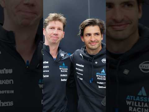 “For me, simple. VAMOS” 🚀💙Hear from Carlos and JV after a MEGA day in Baku 🇦🇿 #f1