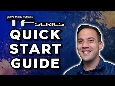 Yamaha TF Quick Start Guide