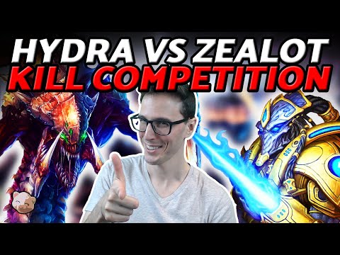 HYDRA vs ZEALOT WORKER HUNTING COMPETITION | ICYFAR G1 Backstab Butcher - StarCraft 2