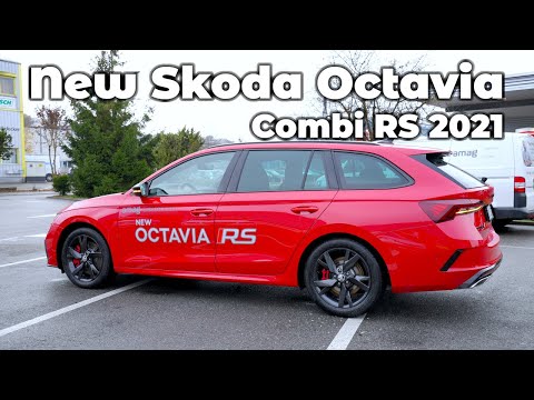 New Skoda Octavia Combi RS 2021 Test Drive POV Review