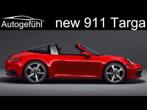 Porsche 911 Targa all-new 992 Targa 4 and 4S Exterior Interior PREVIEW - Autogefühl