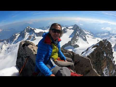 ARÊTE FORBES DE L'AIGUILLE DU CHARDONNET - JUIN 2021