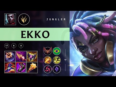 Ekko Jungle vs Nidalee - BR Grandmaster Patch 25.23