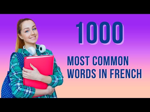1000 most common words in French