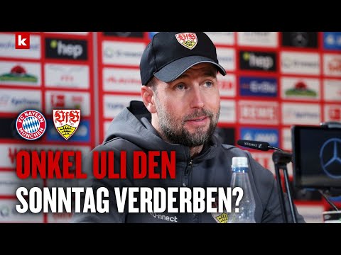 Wegen Onkel Uli: Hoeneß sorgt vor Kracher gegen Bayern für Lacher | VfB Stuttgart