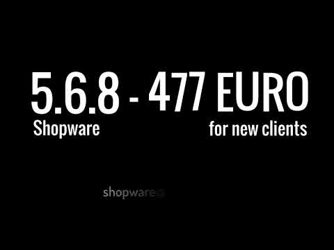Shopware 5.6.8 Update Promotion