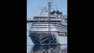 MV Sapphire princess arriving to Tallinn #cruiseship #princesscruiseship #portoftallinn #travel