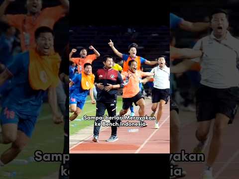 Selebrasi seperti Juara! Mereka Lupa kalau Lawannya Timnas Indonesia #short #timnas