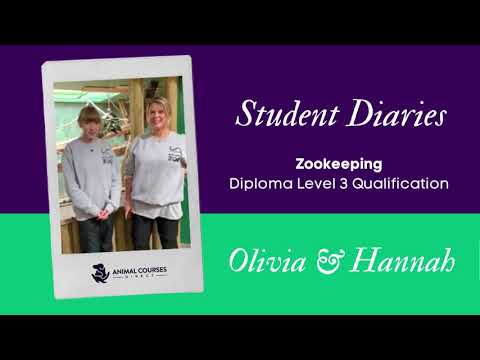 Student Diaries: Olivia & Hannah - Zookeeping Diploma Level 3