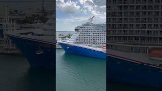 Carnival Celebration docked in Miami! #carnivalcruises #carnivalcelebration #cruiseship #cruise