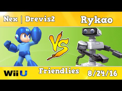 Friendlies - Nex | Drevis2 (Megaman) Vs. Rykao (R.O.B) - Smash Wii U