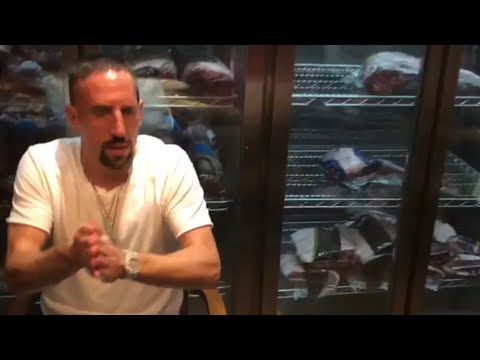 Franck Ribéry Carat Gold Steak in Nusret Restaurant 2020