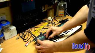 Video thumbnail for HOW TO circuit bent a Yamaha Portasound PSS-80 with 10 mods (by BAUM) by Baum Inventions
