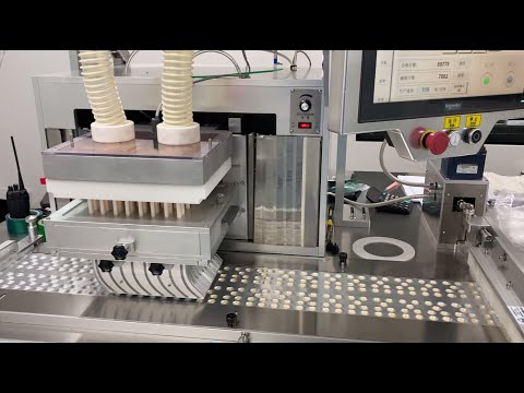 Blister Packaging Line equipped running Tube Feed System