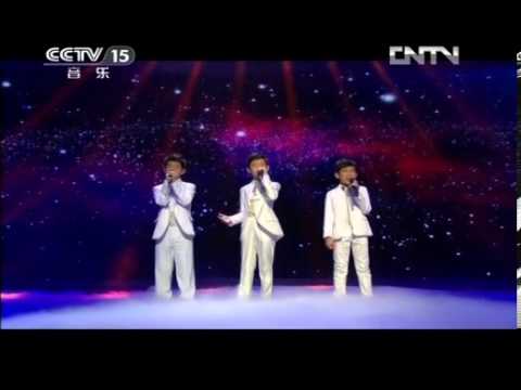 Three Chinese boys-You raise me up