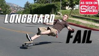 longboarding fail compilation 2013