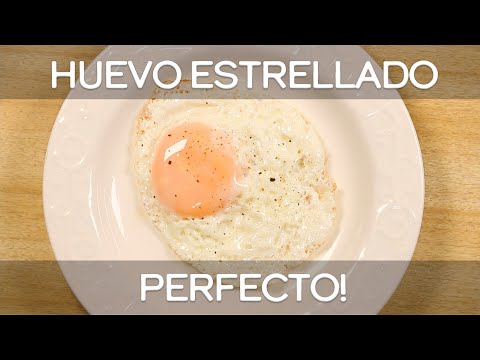 ¿Cómo hacer un huevo estrellado? - Recetas Básicas T01