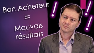Acheteur, le comble de la mesure de votre performance. 0 gain financier, c'est être meilleur !