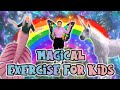 Magical Rainbow Exercise for Kids | Unicorns, Fairies and Mermaids | Indoor Activities for Children