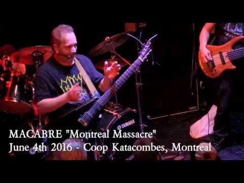 EARSLAUGHTER VOL.1 - MACABRE "Montreal Massacre" live @ Katacombes, Montreal - 4/06/2016