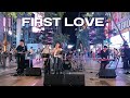 First Love - Utada Hikaru // by FAYE x D-DAS Band @ Siam Square Walking Street