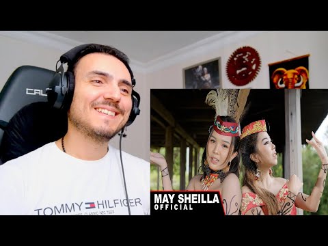 Intan Aishwara Feat Tria Ramayanti - 'Biduan Karungut' M/V (Official) Reaction