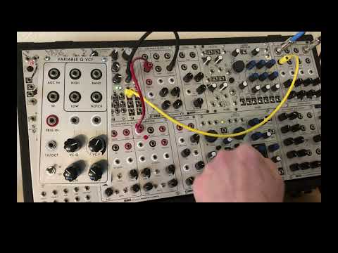 Serge VCFQ as Attenuator