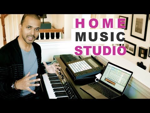 Home Studio Setup and ROLI Lightpad + Ableton HACK! Video