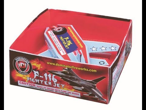 Jeff's Fireworks - F-116 FIGHTER JET