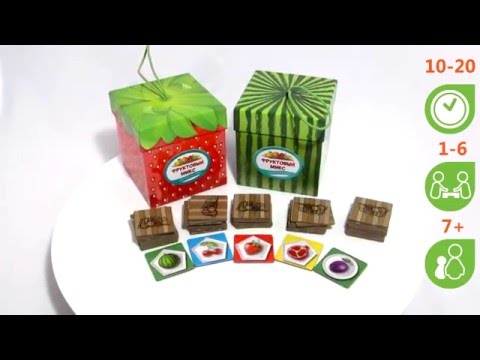 Fruit mix board game, video-review (eng) - Lifestyle Boardgames Ltd
