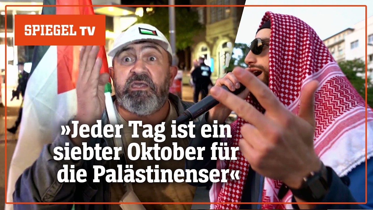 Nahostkonflikt auf deutschen Straßen: Israelis vs. Palästinenser | SPIEGEL TV