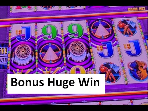 Indian Dreaming Tall Fortunes Slot Huge Win! Aristocrat Game